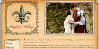 Storybook Weddings Venue - Website Design
